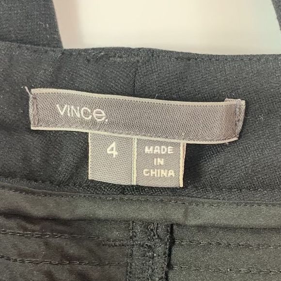 Vince Leggings Jeans Pants Women’s 4 Black Skinny pockets Casaul Ladies - Picture 8 of 15
